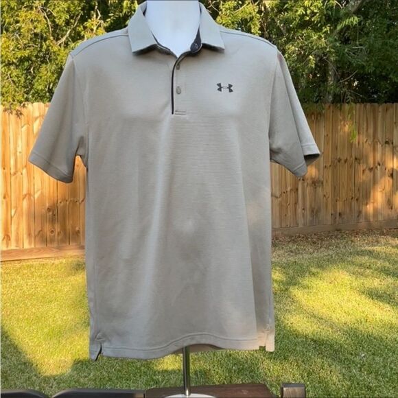Take 50% OFF- Heat Gear Under Armour Men’s Polo, Size-L - Picture 2 of 7
